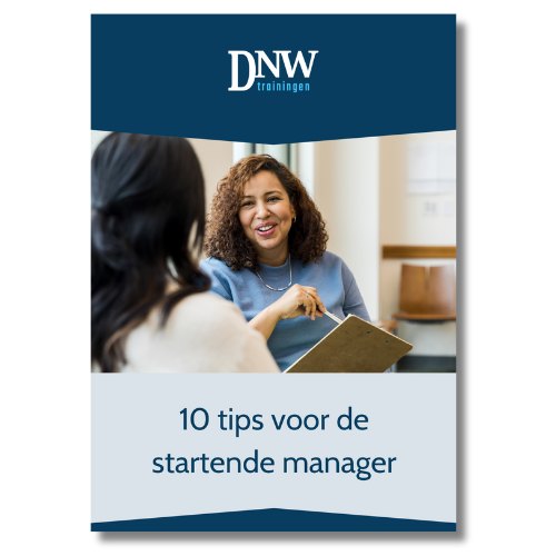 Gratis ebook 10 tips voor de startende manager